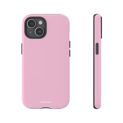 iPhone 15 case which is pastel pink colour 
