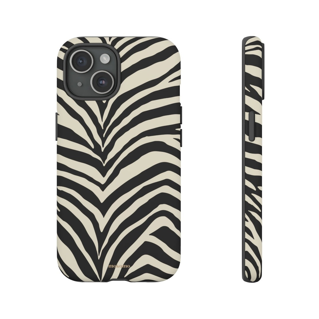 Zebra pattern phone case 